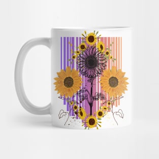 Little Aesthetic Sunflower Mug